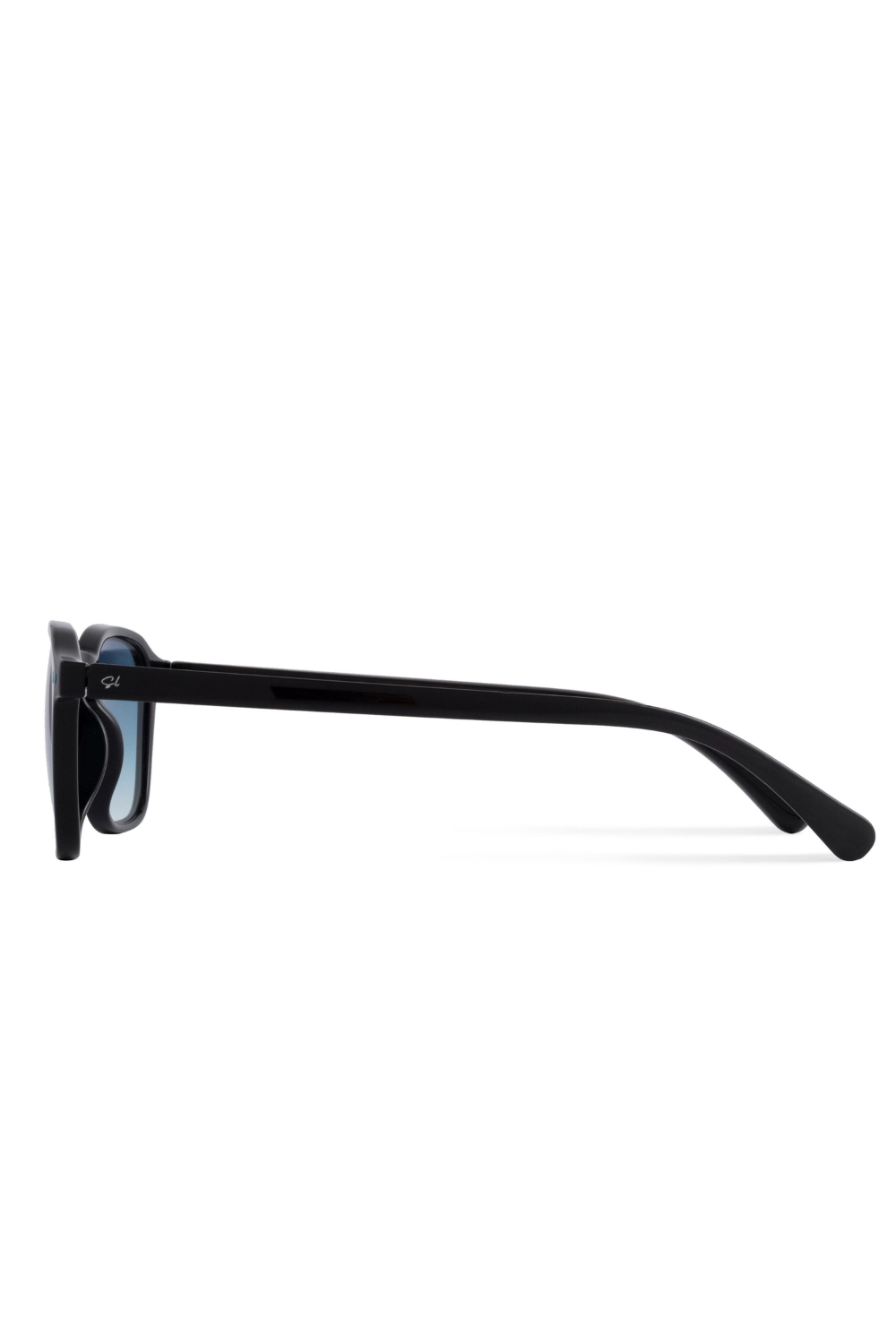 Senlites-Kyler Aquamari̇ne Unisex Siyah Degrade Uv400 Kare Güneş Gözlüğü-Güneş Gözlüğü-2-fleurdirect.live