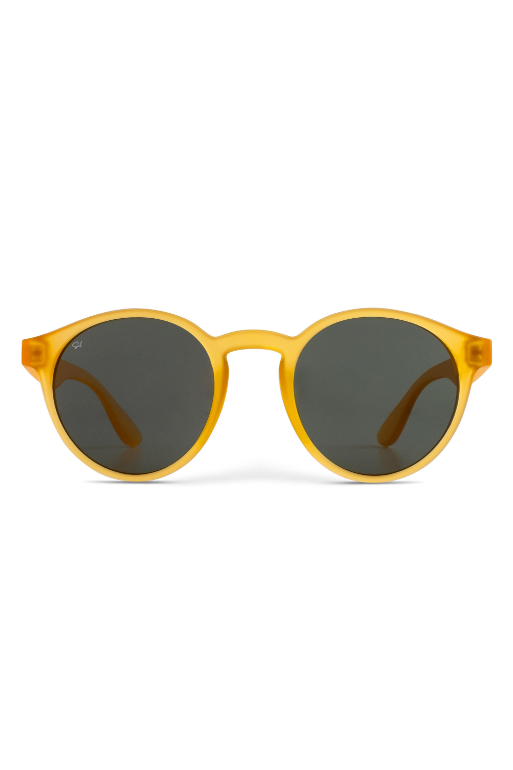 Senlites-Ragna Giallo Unisex Sarı Polarize Oval Güneş Gözlüğü-Güneş Gözlüğü-1-fleurdirect.live