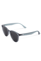 Senlites-Shaye Azzuro Unisex Mat Şeffaf Mavi Polarize Oval Güneş Gözlüğü-Güneş Gözlüğü-2-fleurdirect.live