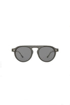 Sertaç Taşdelen-Gri Camlı Siyah Çerçeveli Asetat Cr-39 Uv 400 Unisex Güneş Gözlüğü Model G 03-Güneş Gözlüğü-2-fleurdirect.live