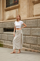Sfida İstanbul-File Dokulu Çizgili Pareo - Organic Cotton Stripe Pareo - Sf9n-Pareo & Bandana-4-fleurdirect.live