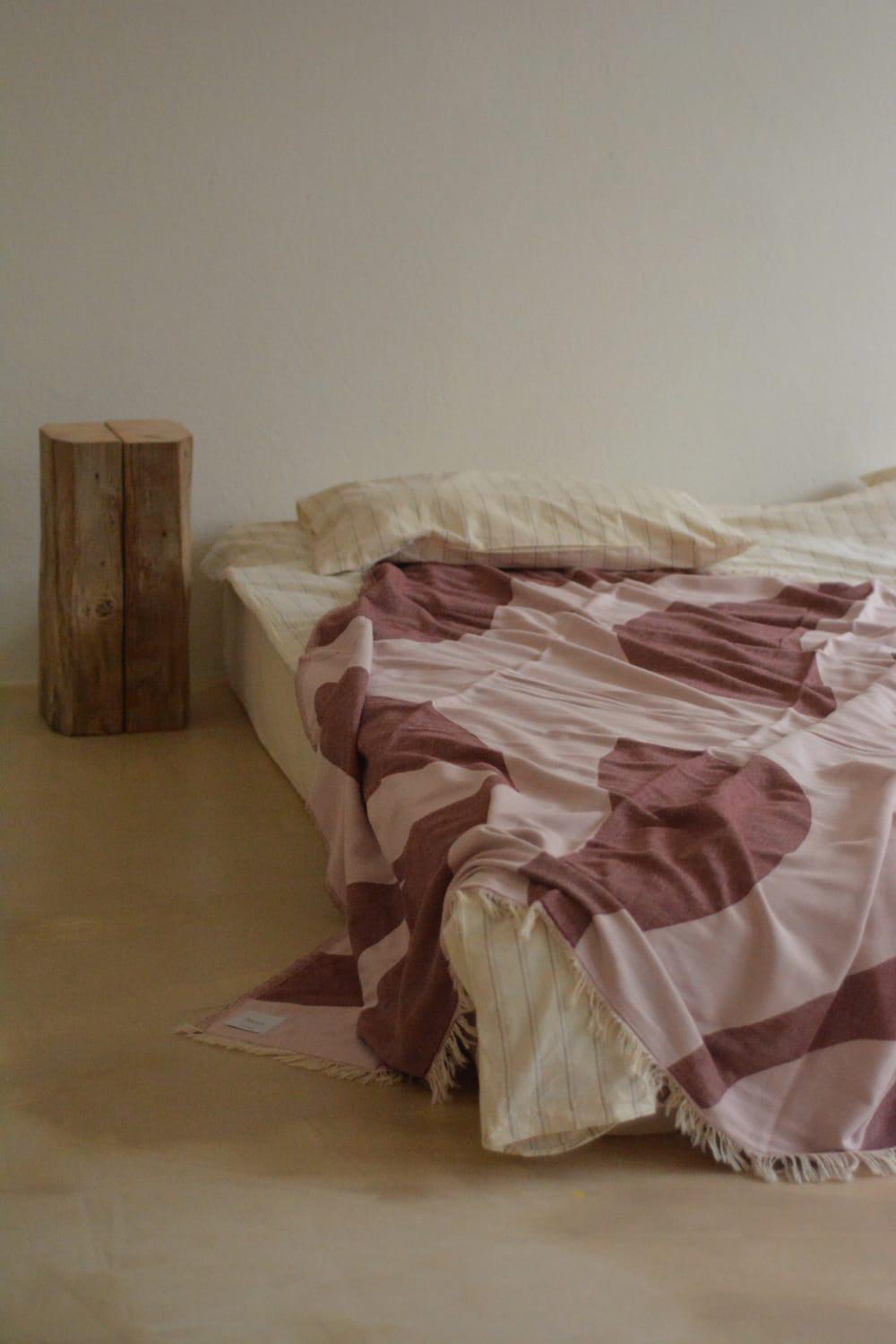 Slouv-Fleur Jacquard Throw Örtü-Yatak Örtüsü-3-fleurdirect.live