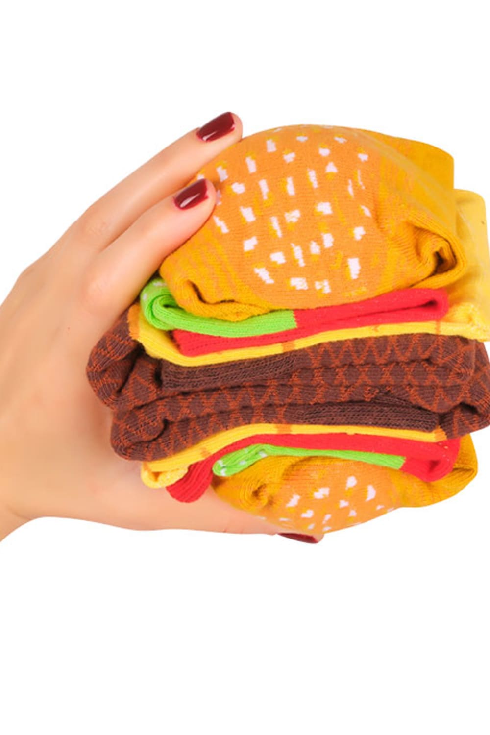 Socks + Stuff-Burger Çorap-Çorap-3-fleurdirect.live