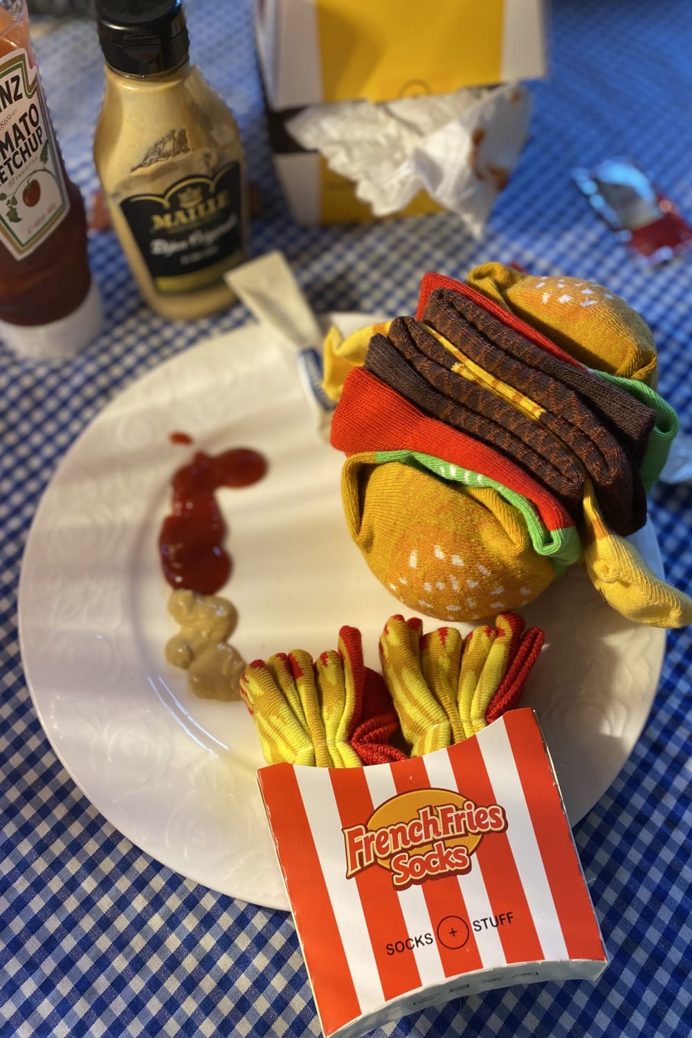 Socks + Stuff-Burger Çorap-Çorap-6-fleurdirect.live