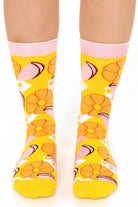 Socks + Stuff-Hawaiian Dilim Pizza Çorap-Çorap-4-fleurdirect.live