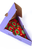 Socks + Stuff-Veggie Vegetarian Pizza Dilimi Çorap-Çorap-1-fleurdirect.live