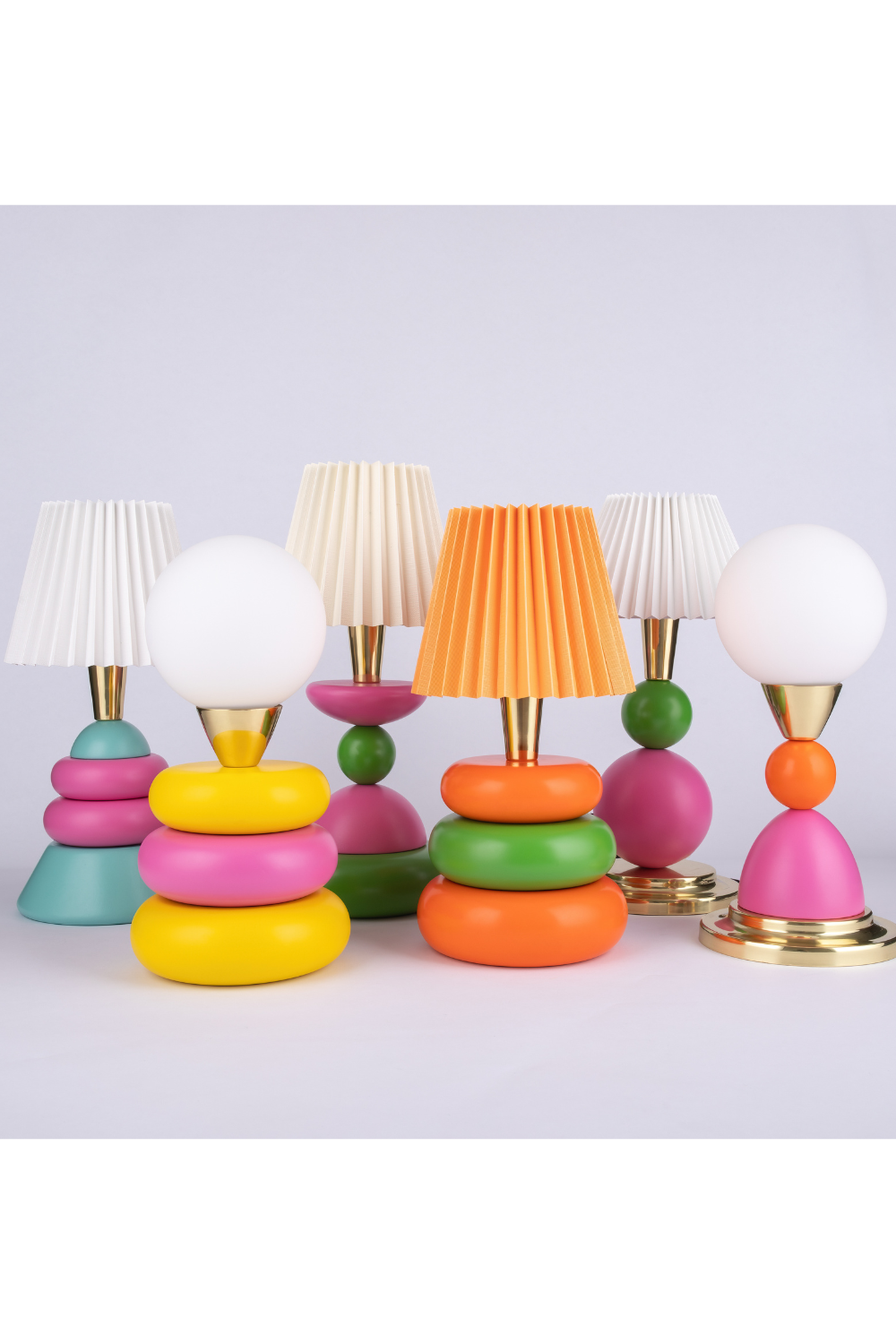 Sodd Design-Little Lollies No:1 Renkli Masaüstü Aydınlatma-Masa Lambası-4-fleurdirect.live