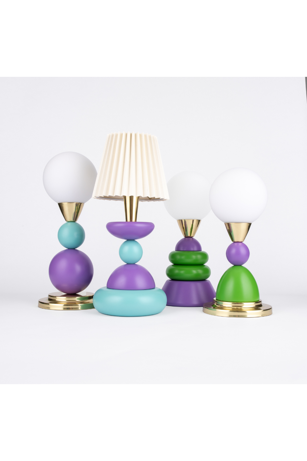 Sodd Design-Little Lollies No:9 Renkli Masaüstü Aydınlatma-Masa Lambası-3-fleurdirect.live