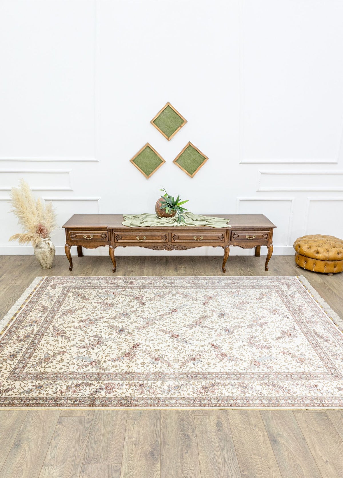 Soho Antiq-Ahves El Dokuma çin İpeği Halı 187x273 Cm-Halı-2-fleurdirect.live
