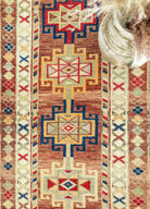 Soho Antiq-Aref Renkli El Dokuma Herki Yolluk 82x361 Cm-Halı-3-fleurdirect.live