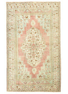 Soho Antiq-Begonya Pastel Renkli Vintage Halı 231 x 385 Cm-Halı-1-fleurdirect.live