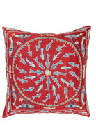 Soho Antiq-Bezen İpek İşlemeli Kırlent 50x50 Cm-Kırlent-1-fleurdirect.live