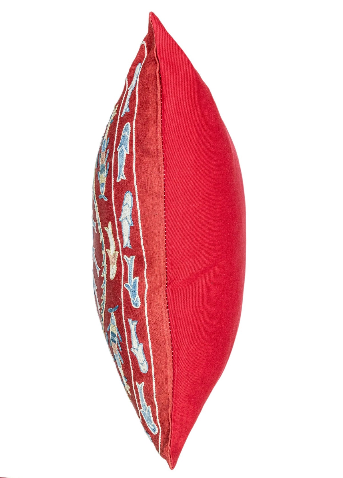 Soho Antiq-Bezen İpek İşlemeli Kırlent 50x50 Cm-Kırlent-6-fleurdirect.live