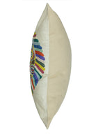 Soho Antiq-Brun El Yapımı Suzani Kırlent 45x45 Cm-Kırlent-6-fleurdirect.live
