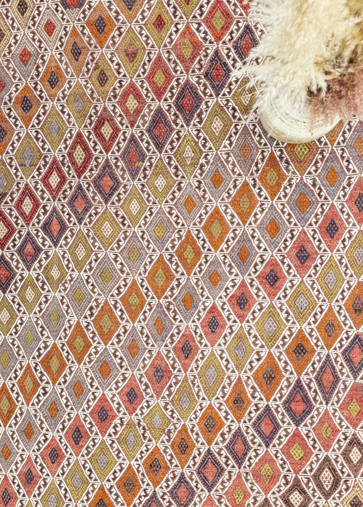 Soho Antiq-Cidal Etnik Tasarımlı El Dokuma Kilim 146x235 Cm-Halı-3-fleurdirect.live