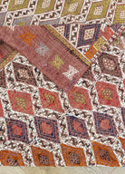 Soho Antiq-Cidal Etnik Tasarımlı El Dokuma Kilim 146x235 Cm-Halı-6-fleurdirect.live