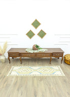 Soho Antiq-Crown El Dokuma Yün Uşak Yolluk 62x182 Cm-Halı-2-fleurdirect.live