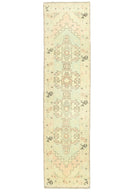 Soho Antiq-Dalen İlkel Tasarımlı Yün Yolluk 87x371 Cm-Halı-1-fleurdirect.live