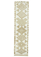 Soho Antiq-Dali Geometrik Tasarımlı El Dokuma Yolluk 84x345 Cm-Halı-1-fleurdirect.live