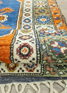 Soho Antiq-Dargıl El Dokuma Renkli Dazkırı Halı 158x210 Cm-Halı-4-fleurdirect.live
