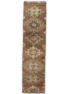 Soho Antiq-Dilemer Geometrik Desenli Herki Yolluk 100x447 Cm-Halı-1-fleurdirect.live
