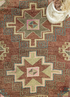Soho Antiq-Dilemer Geometrik Desenli Herki Yolluk 100x447 Cm-Halı-3-fleurdirect.live