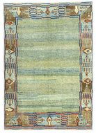 Soho Antiq-Eflin El Dokuma Abrajlı Azeri Halı 170x244 Cm-Halı-1-fleurdirect.live