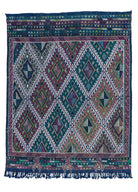 Soho Antiq-Elburz Geometrik Desenli El Dokuma Kilim 128x163 Cm-Halı-1-fleurdirect.live