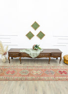 Soho Antiq-Erak Rustik El Dokuma Yün Herki Yolluk 89x359 Cm-Halı-2-fleurdirect.live