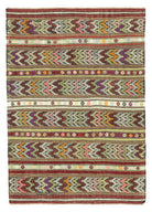 Soho Antiq-Esmat Renkli El Dokuma Cicim Kilim 155x218 Cm-Halı-1-fleurdirect.live