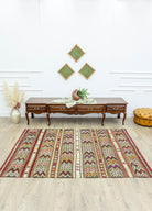 Soho Antiq-Esmat Renkli El Dokuma Cicim Kilim 155x218 Cm-Halı-2-fleurdirect.live