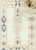 Soho Antiq-Geray İlkel Desenli Uşak Yolluk 57x189 Cm-Halı-3-fleurdirect.live