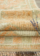 Soho Antiq-Geven Pastel Renkli Yün Herki Yolluk 76x363 Cm-Halı-4-fleurdirect.live