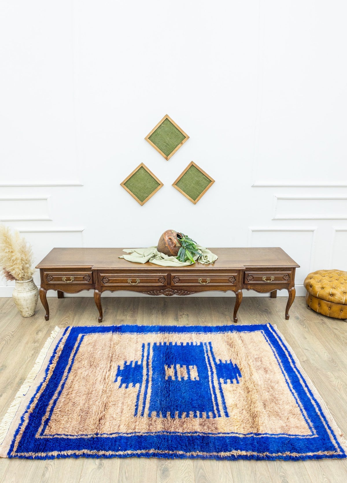 Soho Antiq-Geyre El Dokuma Tülü Halı 130 x 190 Cm-Halı-2-fleurdirect.live