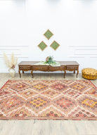 Soho Antiq-Hamed çift Kanat El Dokuma Cicim Kilim 182x297 Cm-Halı-2-fleurdirect.live
