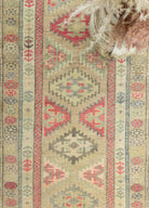 Soho Antiq-Heper Geometrik Tasarımlı Herki Yolluk 82x405 Cm-Halı-3-fleurdirect.live