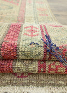 Soho Antiq-Heper Geometrik Tasarımlı Herki Yolluk 82x405 Cm-Halı-4-fleurdirect.live