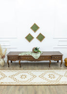 Soho Antiq-Ilgar Natural Renkli El Dokuma Yün Herki Yolluk 91x393 Cm-Halı-2-fleurdirect.live