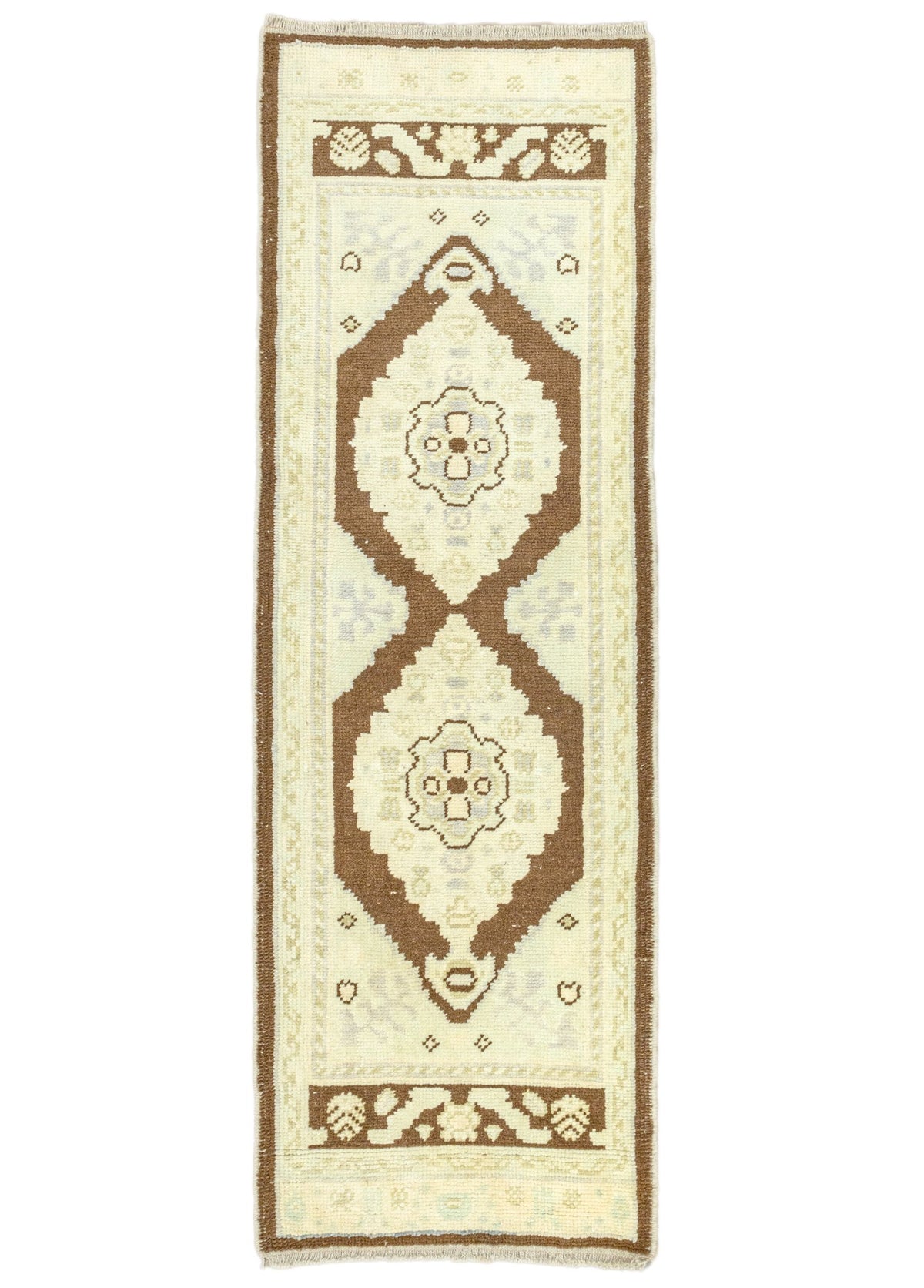 Soho Antiq-İris El Dokuma Yün Yolluk 65x205 Cm-Halı-1-fleurdirect.live