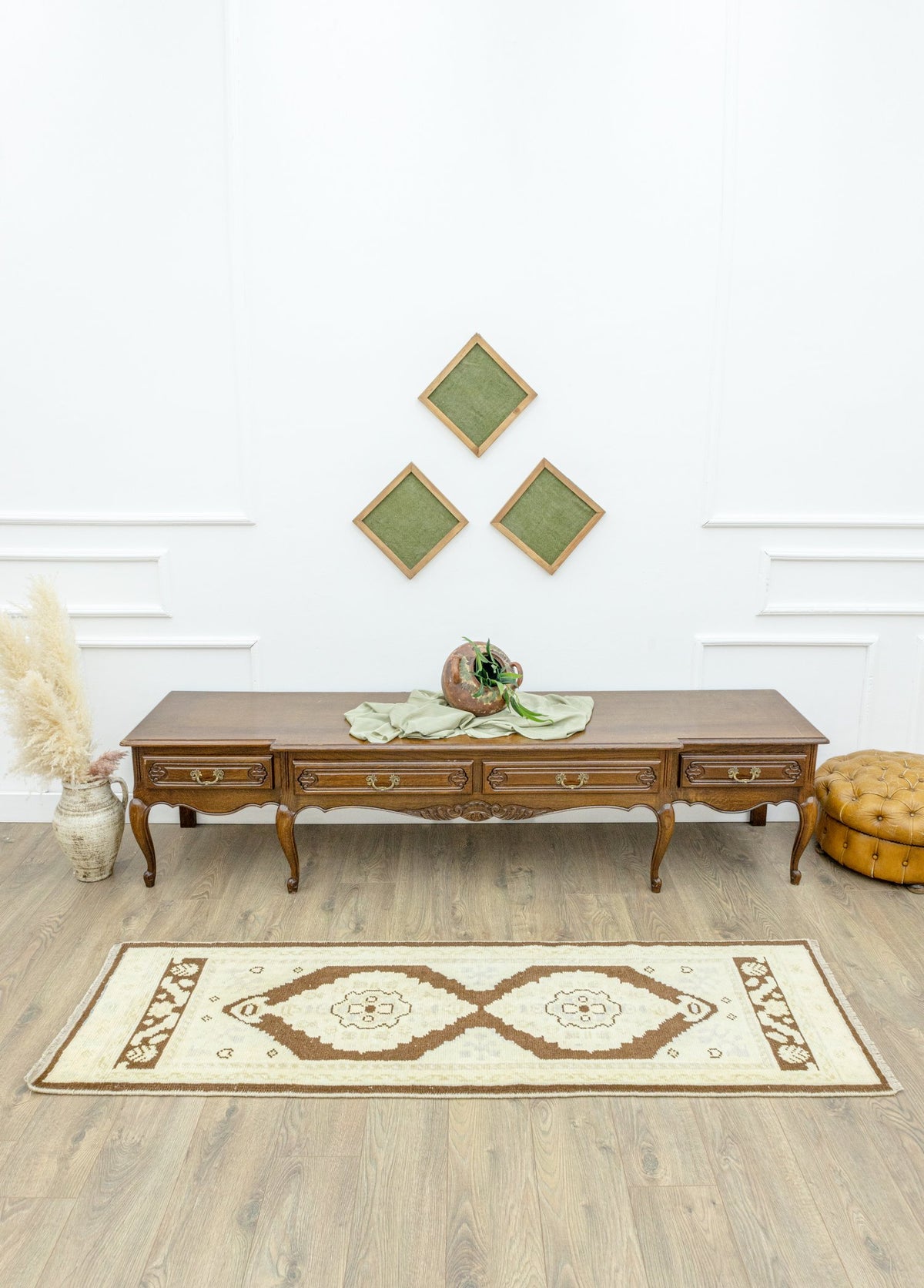 Soho Antiq-İris El Dokuma Yün Yolluk 65x205 Cm-Halı-2-fleurdirect.live