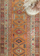Soho Antiq-Jajil Bohem Tasarımlı Renkli Herki Yolluk 88x367 Cm-Halı-3-fleurdirect.live