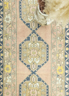 Soho Antiq-Khorsa Rustik Desenli El Dokuma Yolluk 98x296 Cm-Halı-3-fleurdirect.live