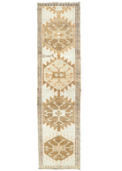 Soho Antiq-Linnae El Dokuma Herki Yün Yolluk 87x395 Cm-Halı-1-fleurdirect.live
