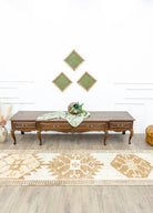 Soho Antiq-Linnae El Dokuma Herki Yün Yolluk 87x395 Cm-Halı-2-fleurdirect.live