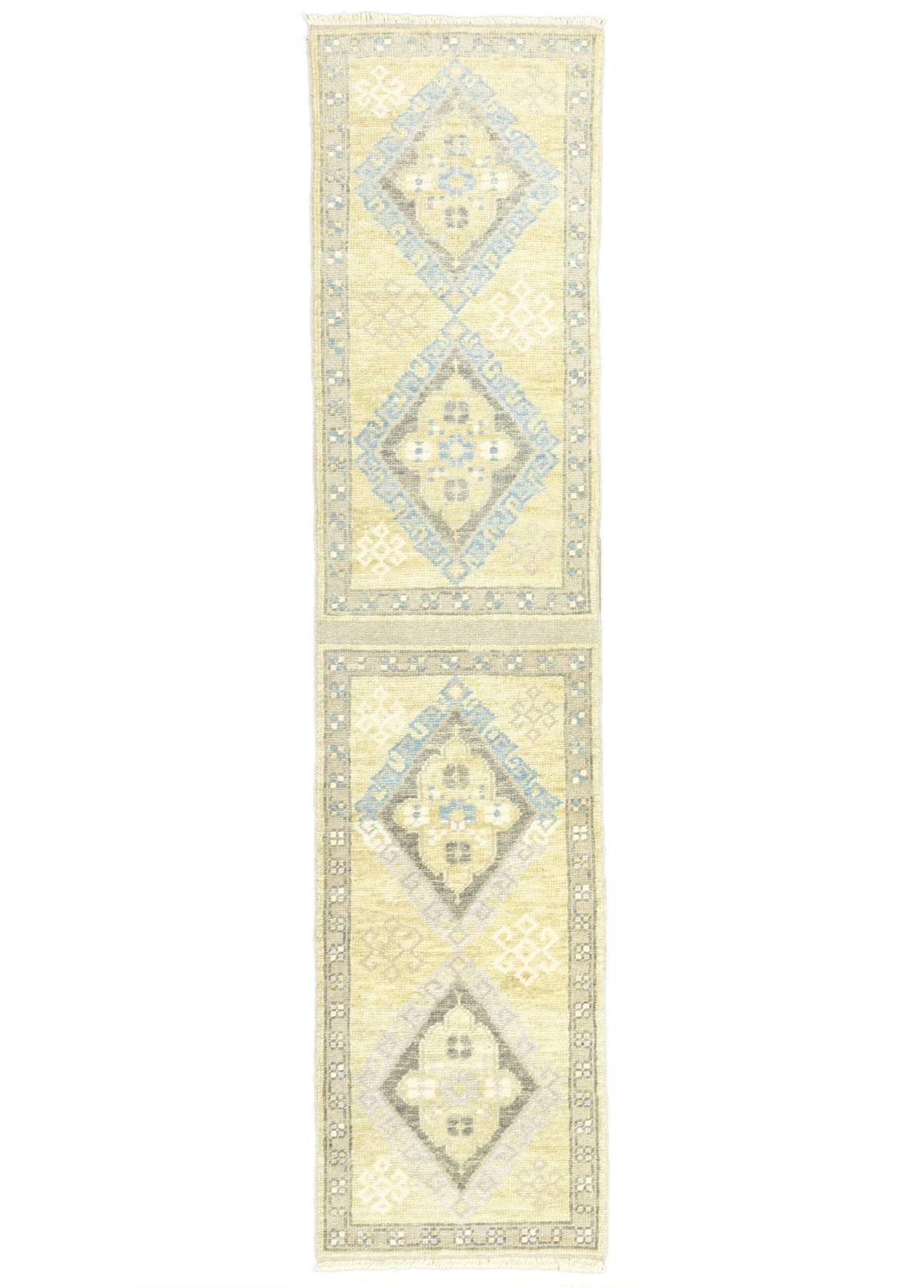 Soho Antiq-Loras El Dokuma Uşak Yolluk 59x283 Cm-Halı-1-fleurdirect.live