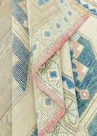 Soho Antiq-Lova Geometrik Desenli El Dokuma Halı 103x214 Cm-Halı-6-fleurdirect.live