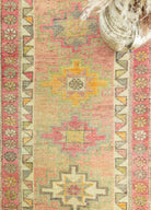 Soho Antiq-Malena Etnik El Dokuma Herki Yolluk 86x452 Cm-Halı-3-fleurdirect.live