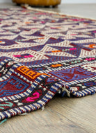 Soho Antiq-Meruert Geometrik Tasarımlı Yün Cicim Kilim 179x284 Cm-Halı-6-fleurdirect.live