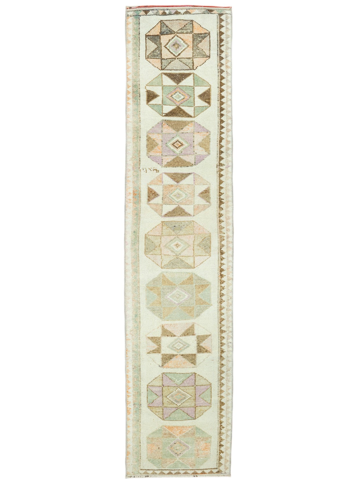 Soho Antiq-Meshed El Dokuma Yün Herki Yolluk 79x397 Cm-Halı-1-fleurdirect.live