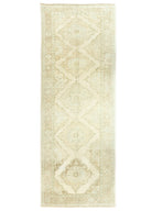 Soho Antiq-Moon Pastel Renkli El Dokuma Halı Yolluk 137x374 Cm-Halı-1-fleurdirect.live